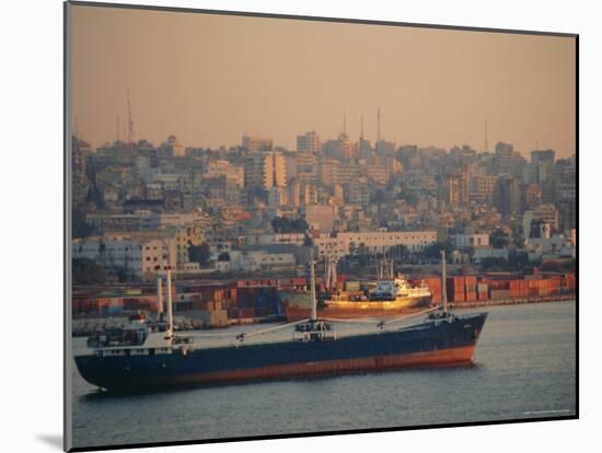 Beirut Harbour, Lebanon, Middle East-I Vanderharst-Mounted Photographic Print