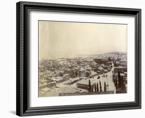 Beirut, Lebanon, Late 19th or Early 20th Century-null-Framed Giclee Print