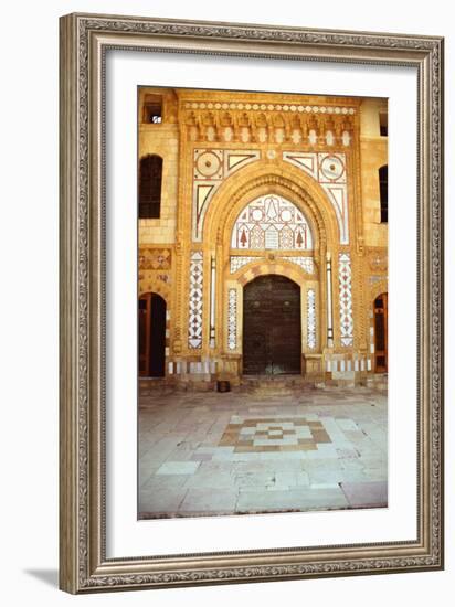 Beiteddine Palace, Lebanon, 19th Century-Vivienne Sharp-Framed Photographic Print