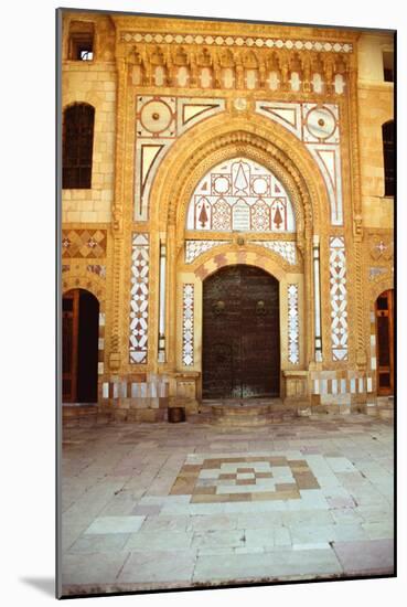 Beiteddine Palace, Lebanon, 19th Century-Vivienne Sharp-Mounted Photographic Print