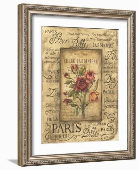 Bel Bouquet I-Kimberly Poloson-Framed Art Print