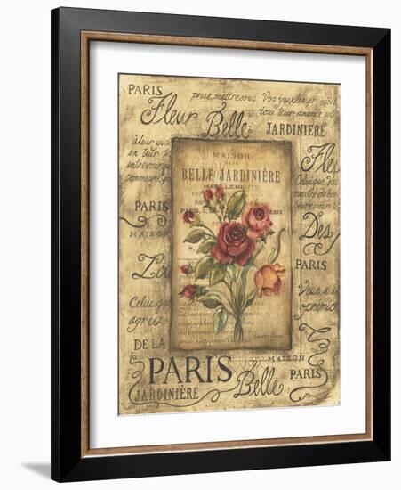 Bel Bouquet I-Kimberly Poloson-Framed Art Print