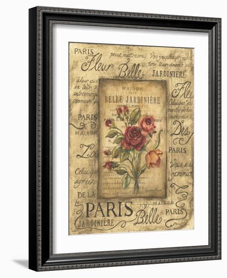 Bel Bouquet I-Kimberly Poloson-Framed Art Print