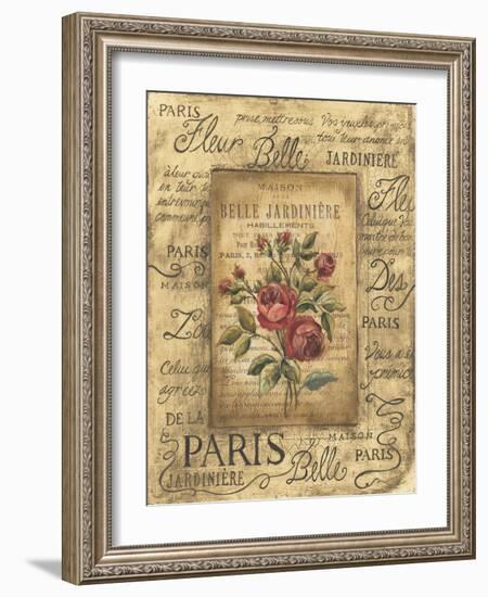 Bel Bouquet II-Kimberly Poloson-Framed Art Print