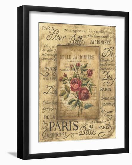 Bel Bouquet II-Kimberly Poloson-Framed Art Print