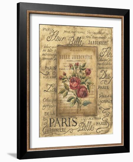 Bel Bouquet II-Kimberly Poloson-Framed Art Print