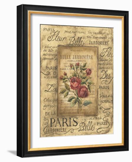 Bel Bouquet II-Kimberly Poloson-Framed Art Print