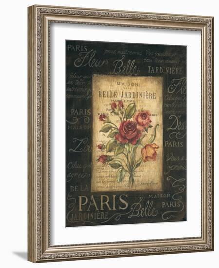 Bel Bouquet III-Kimberly Poloson-Framed Art Print