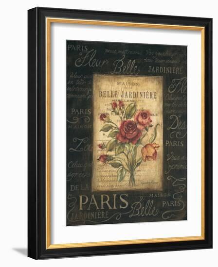 Bel Bouquet III-Kimberly Poloson-Framed Art Print