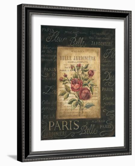 Bel Bouquet IV-Kimberly Poloson-Framed Art Print