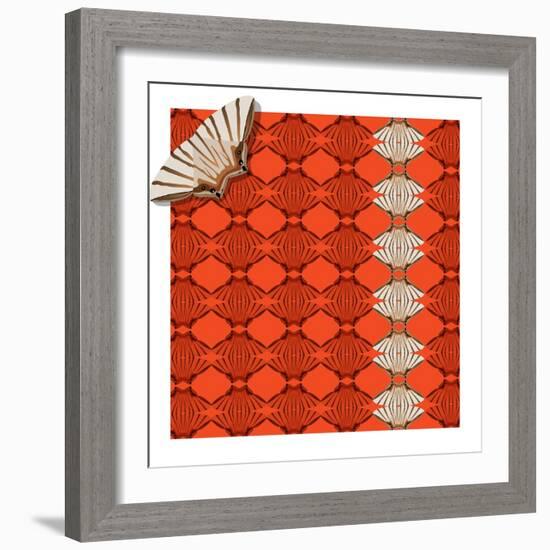 Bel of the Tangerine Ball-Belen Mena-Framed Giclee Print