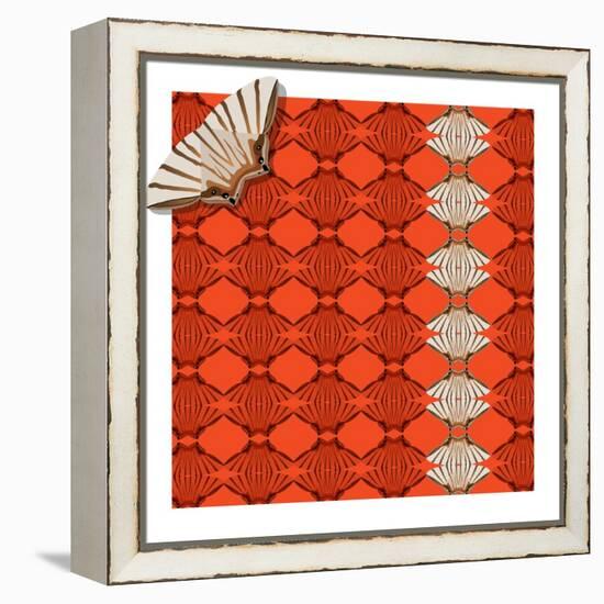 Bel of the Tangerine Ball-Belen Mena-Framed Premier Image Canvas