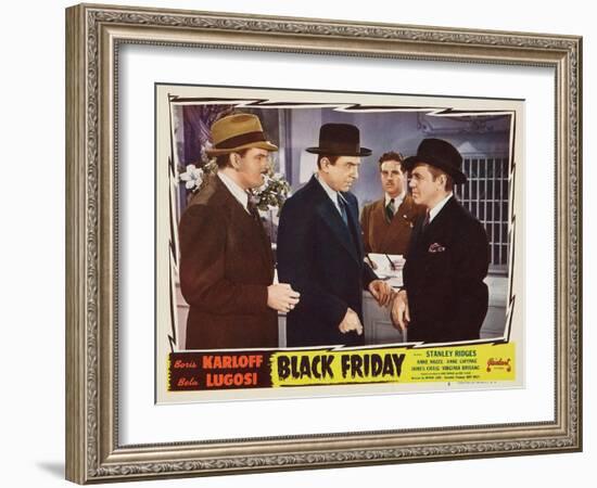 Bela Lugosi, Black Friday, 1940-null-Framed Giclee Print