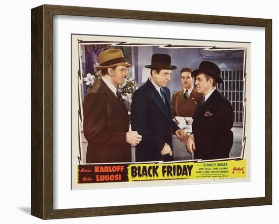 Bela Lugosi, Black Friday, 1940-null-Framed Giclee Print