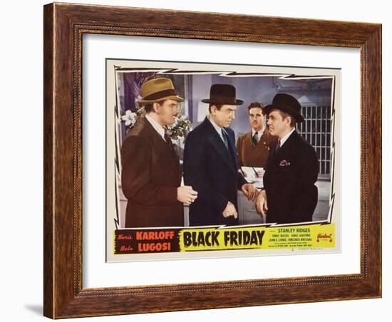 Bela Lugosi, Black Friday, 1940-null-Framed Giclee Print