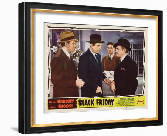 Bela Lugosi, Black Friday, 1940-null-Framed Giclee Print