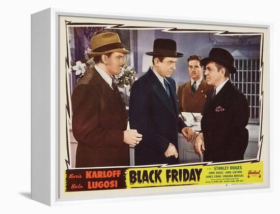 Bela Lugosi, Black Friday, 1940-null-Framed Premier Image Canvas