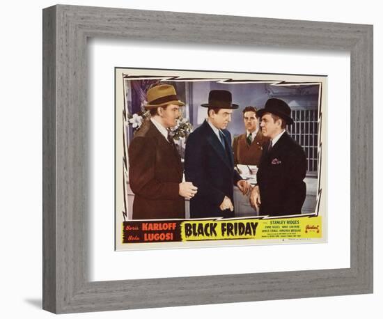 Bela Lugosi, Black Friday, 1940-null-Framed Giclee Print