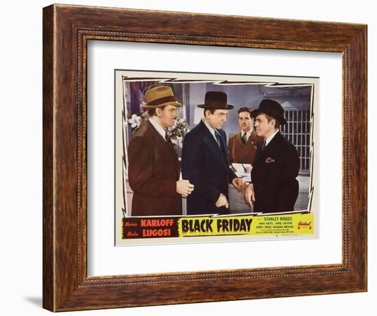 Bela Lugosi, Black Friday, 1940-null-Framed Giclee Print