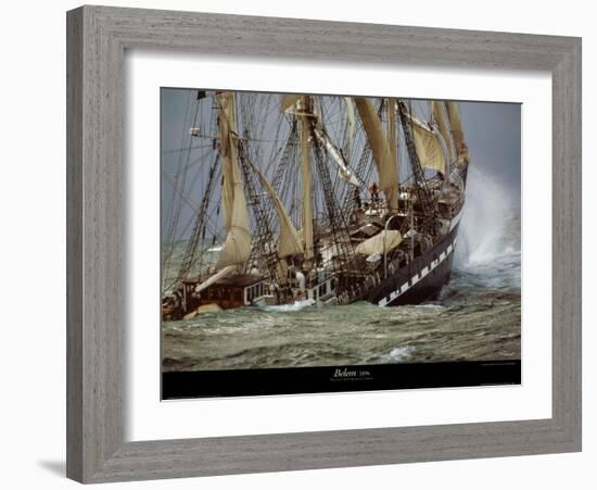 Belem-Philip Plisson-Framed Art Print