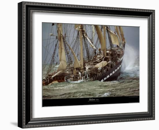 Belem-Philip Plisson-Framed Art Print