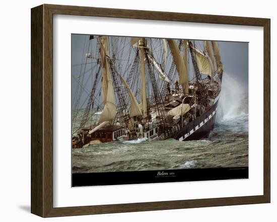 Belem-Philip Plisson-Framed Art Print