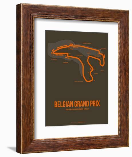 Belgian Grand Prix 1-NaxArt-Framed Premium Giclee Print