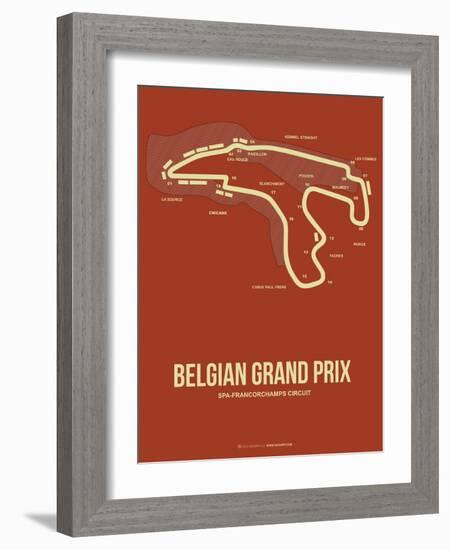 Belgian Grand Prix 2-NaxArt-Framed Art Print