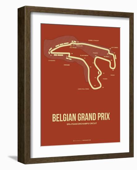 Belgian Grand Prix 2-NaxArt-Framed Art Print