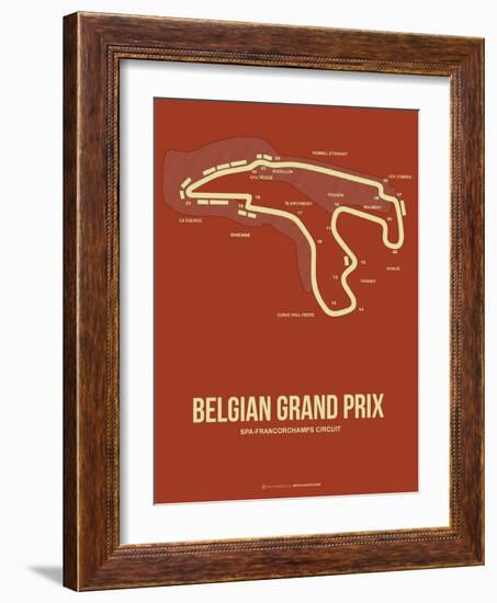 Belgian Grand Prix 2-NaxArt-Framed Art Print