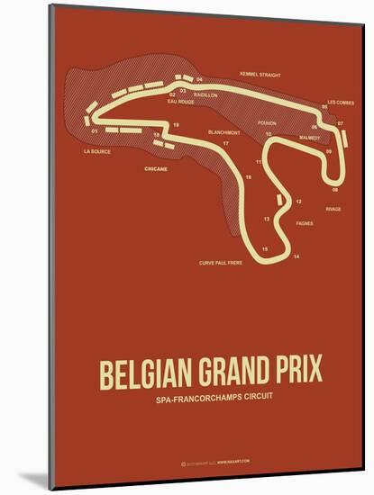 Belgian Grand Prix 2-NaxArt-Mounted Art Print