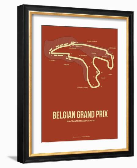 Belgian Grand Prix 2-NaxArt-Framed Art Print