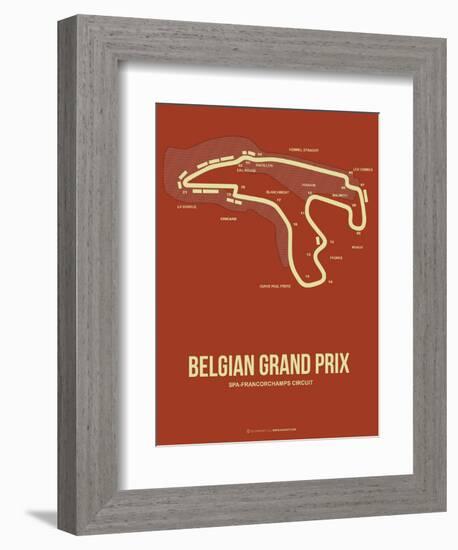 Belgian Grand Prix 2-NaxArt-Framed Premium Giclee Print