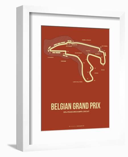 Belgian Grand Prix 2-NaxArt-Framed Premium Giclee Print