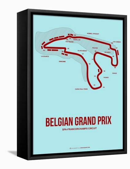 Belgian Grand Prix 3-NaxArt-Framed Stretched Canvas