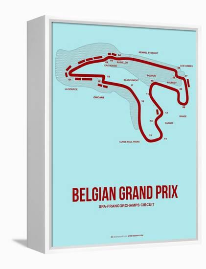 Belgian Grand Prix 3-NaxArt-Framed Stretched Canvas