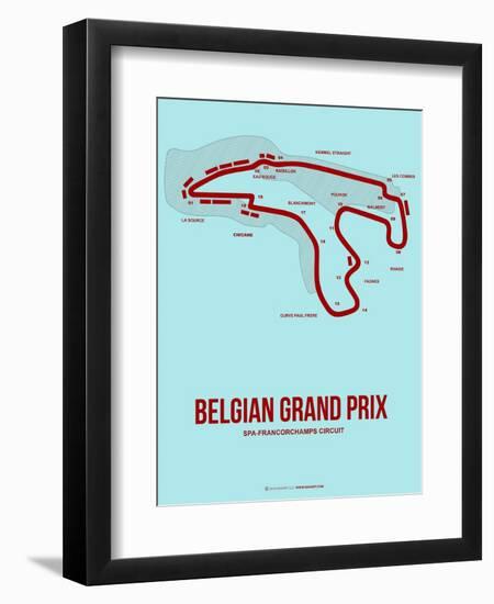 Belgian Grand Prix 3-NaxArt-Framed Premium Giclee Print