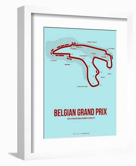 Belgian Grand Prix 3-NaxArt-Framed Premium Giclee Print