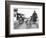 Belgian Machine Guns Pulled by Dogs, 1914-Jacques Moreau-Framed Photographic Print