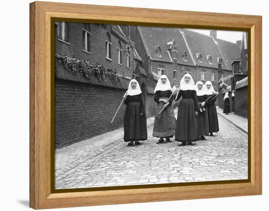 Belgian Nuns-null-Framed Premier Image Canvas