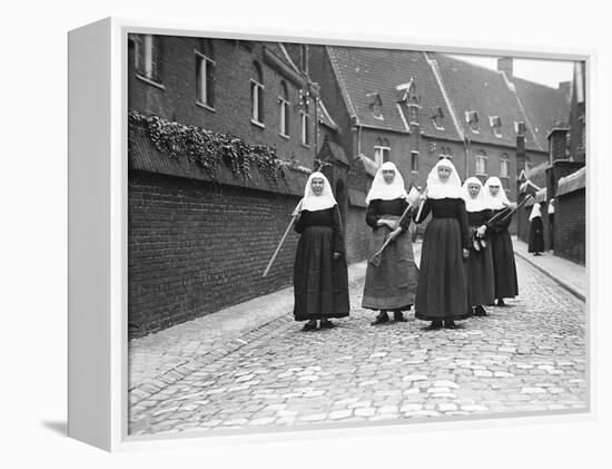 Belgian Nuns-null-Framed Premier Image Canvas