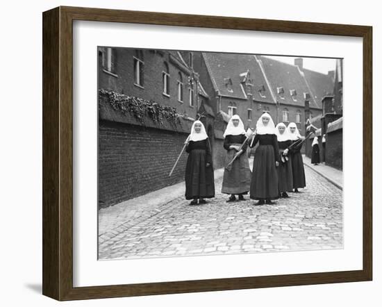 Belgian Nuns-null-Framed Photographic Print