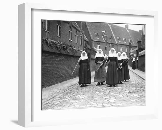 Belgian Nuns-null-Framed Photographic Print