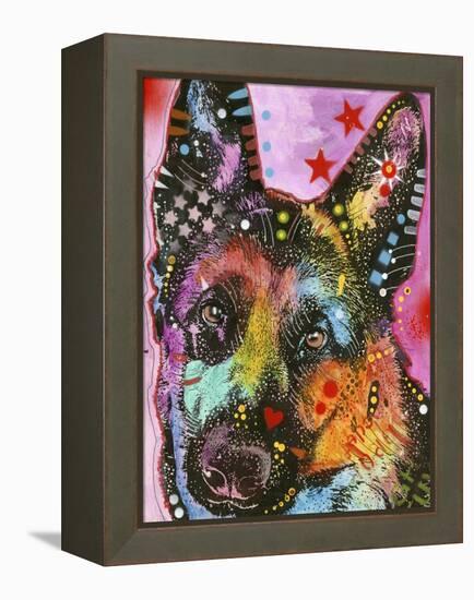 Belgian Sheepdog-Dean Russo-Framed Premier Image Canvas