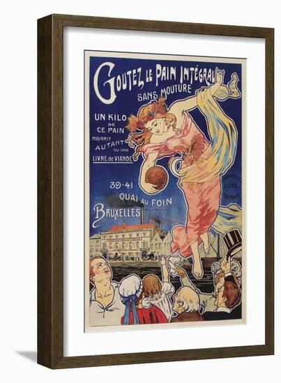 Belgian Whole Wheat Bread Poster-null-Framed Art Print