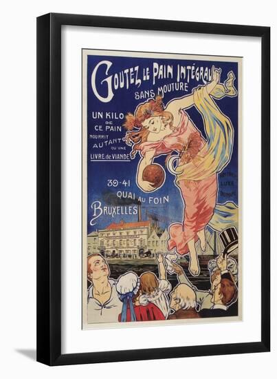 Belgian Whole Wheat Bread-null-Framed Giclee Print