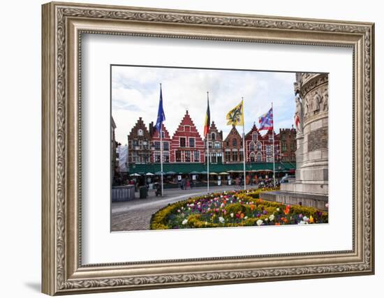 Belgium, Brugge, Market Square-Hollice Looney-Framed Photographic Print