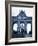 Belgium, Brussels; a Girl Walking with an Umbrella in Front of the Arc Du Triomphe-Ken Sciclina-Framed Photographic Print