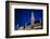 Belgium, Brussels. Grand Place, Holiday lights with a Christmas tree-Walter Bibikow-Framed Photographic Print