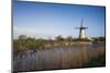 Belgium, Damme. Old wind mill-Walter Bibikow-Mounted Photographic Print